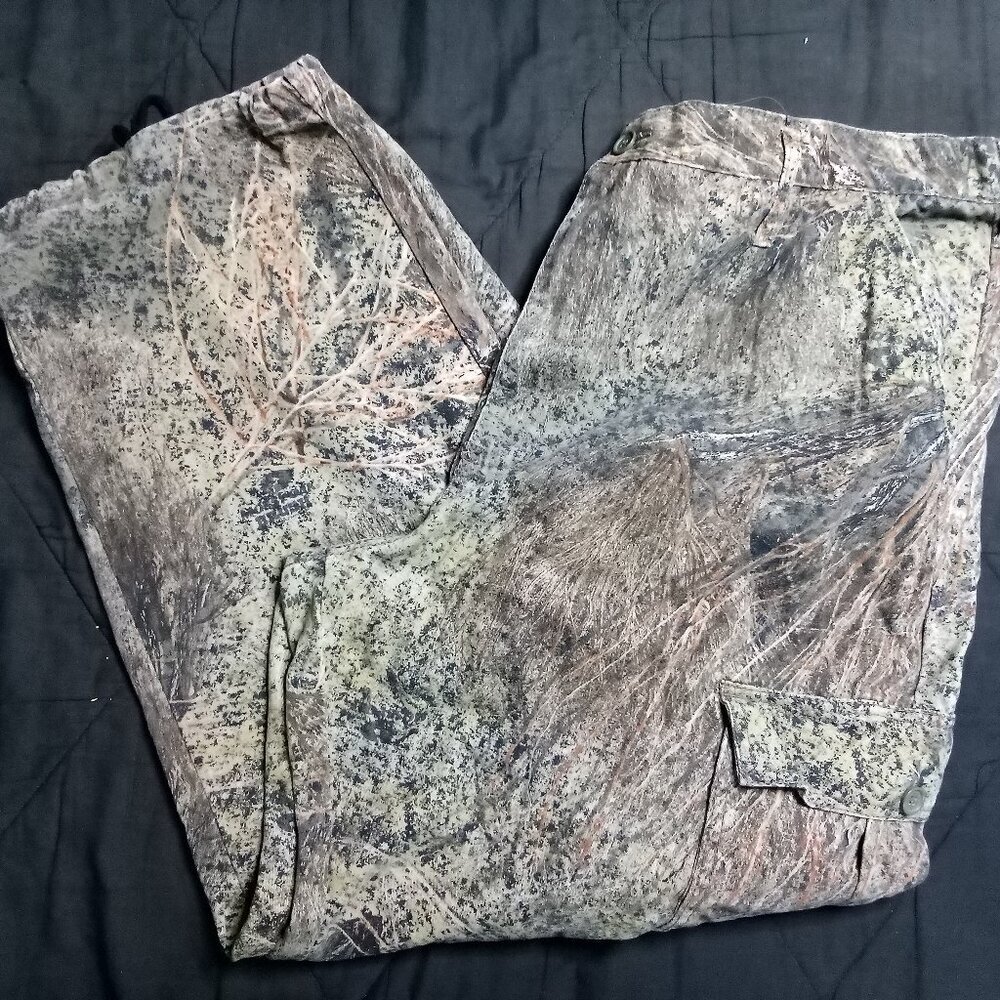 Mossy Oak Brush Camouflage Cargo Pants Hunting